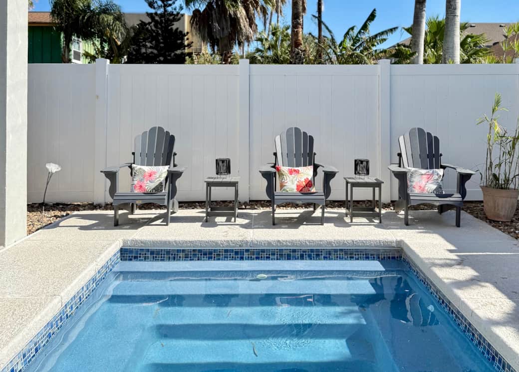 Cool off after a long day at the beach! Cool off after a long day at the beach!