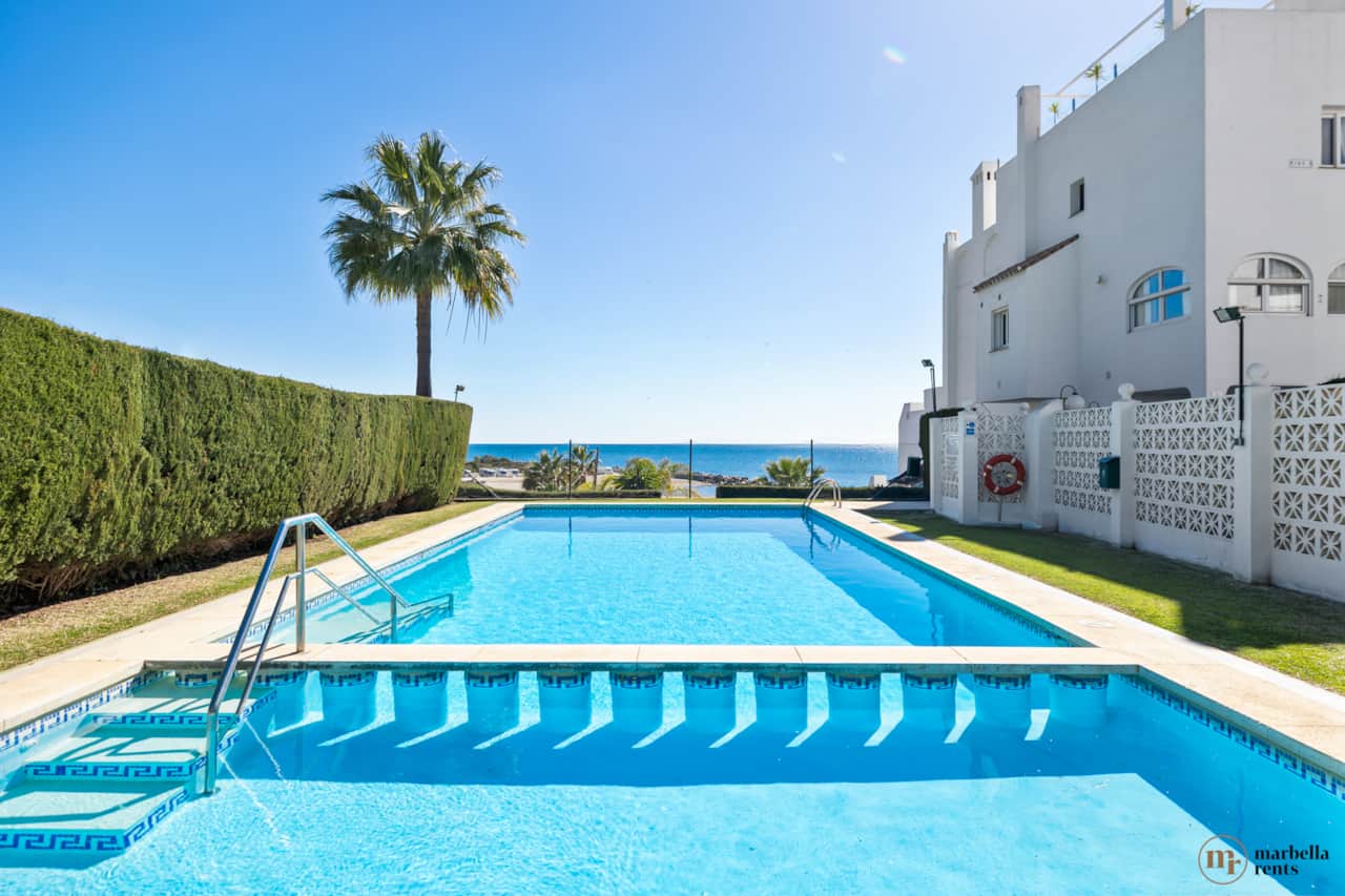 Large community swimming pool.