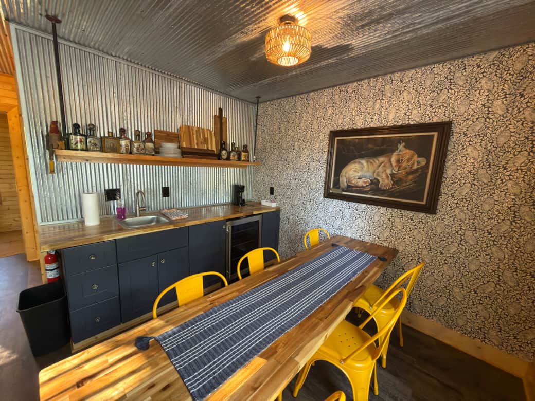 Kitchen and Dining table