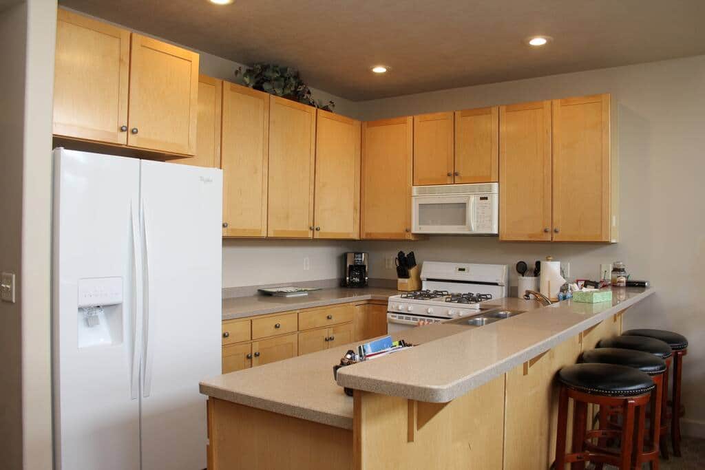 Fully Stocked Kitchen - Open to Living Spaces
