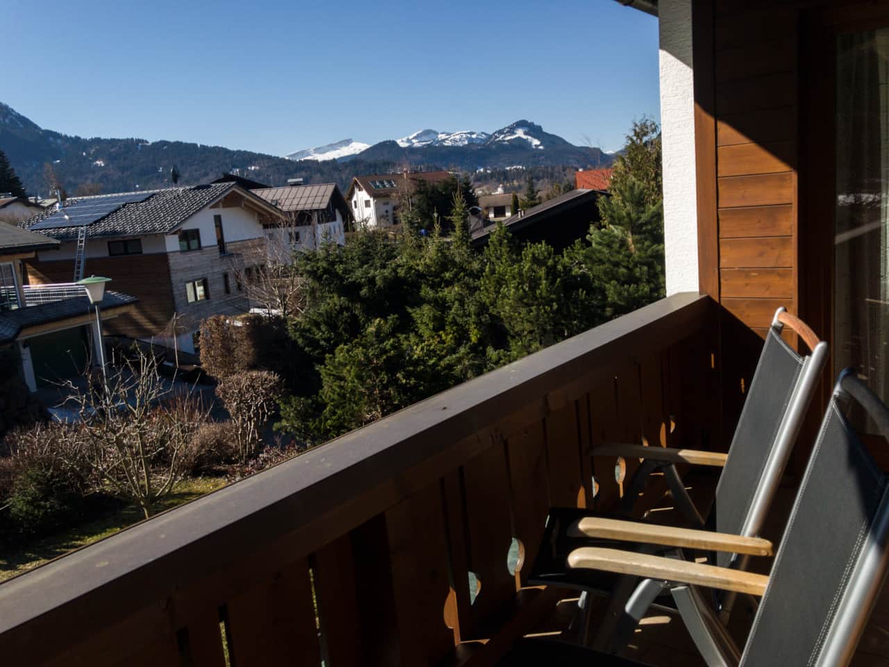 Balkon im Sommer