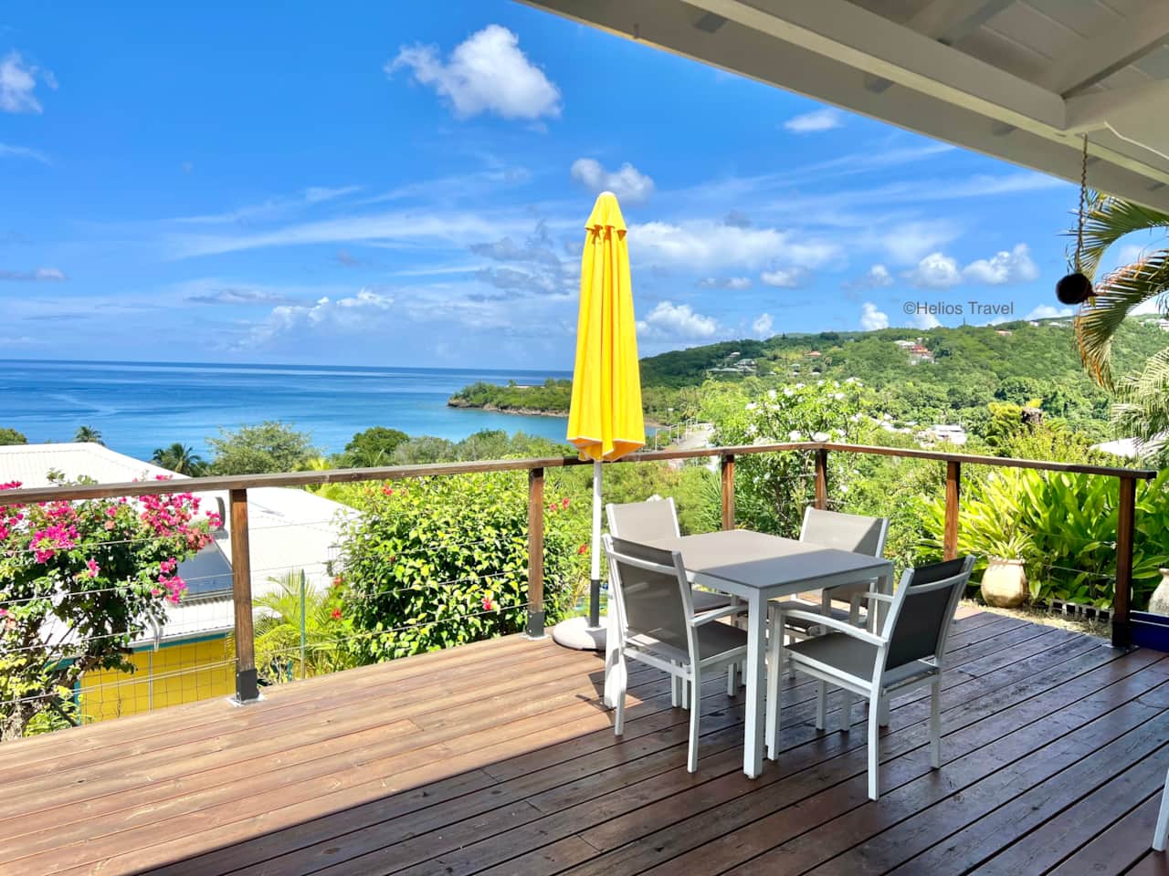 View of the Caribbean Sea