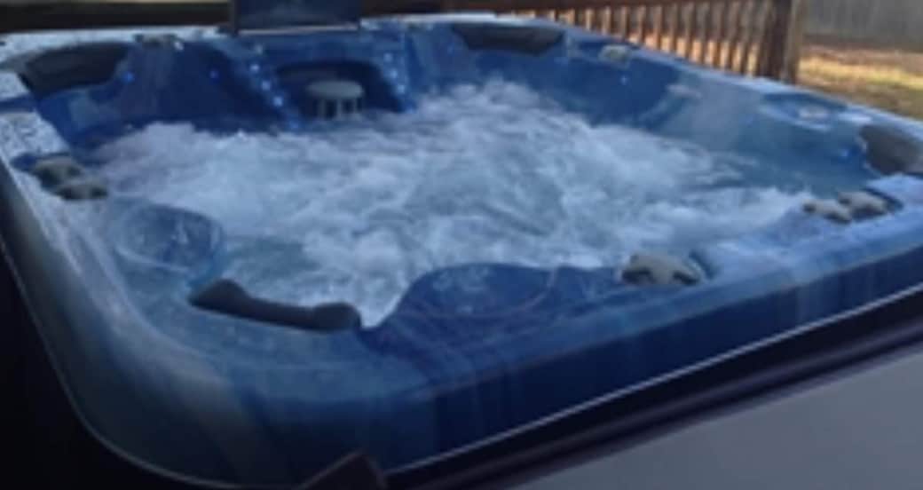 NEW 6 person hot tub with 130 jets and captains chair! NEW 6 person hot tub with 130 jets and captains chair!
