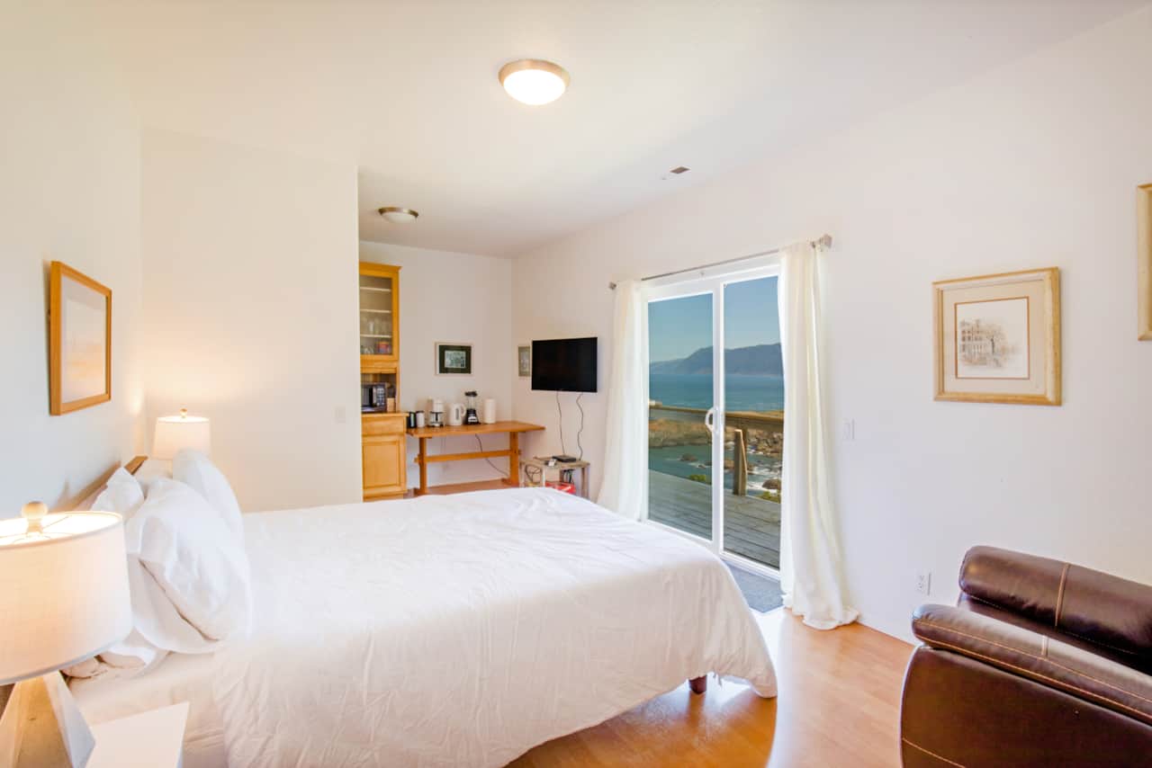 View from the unit Cozy  at Cliff House in Shelter Cove, CA