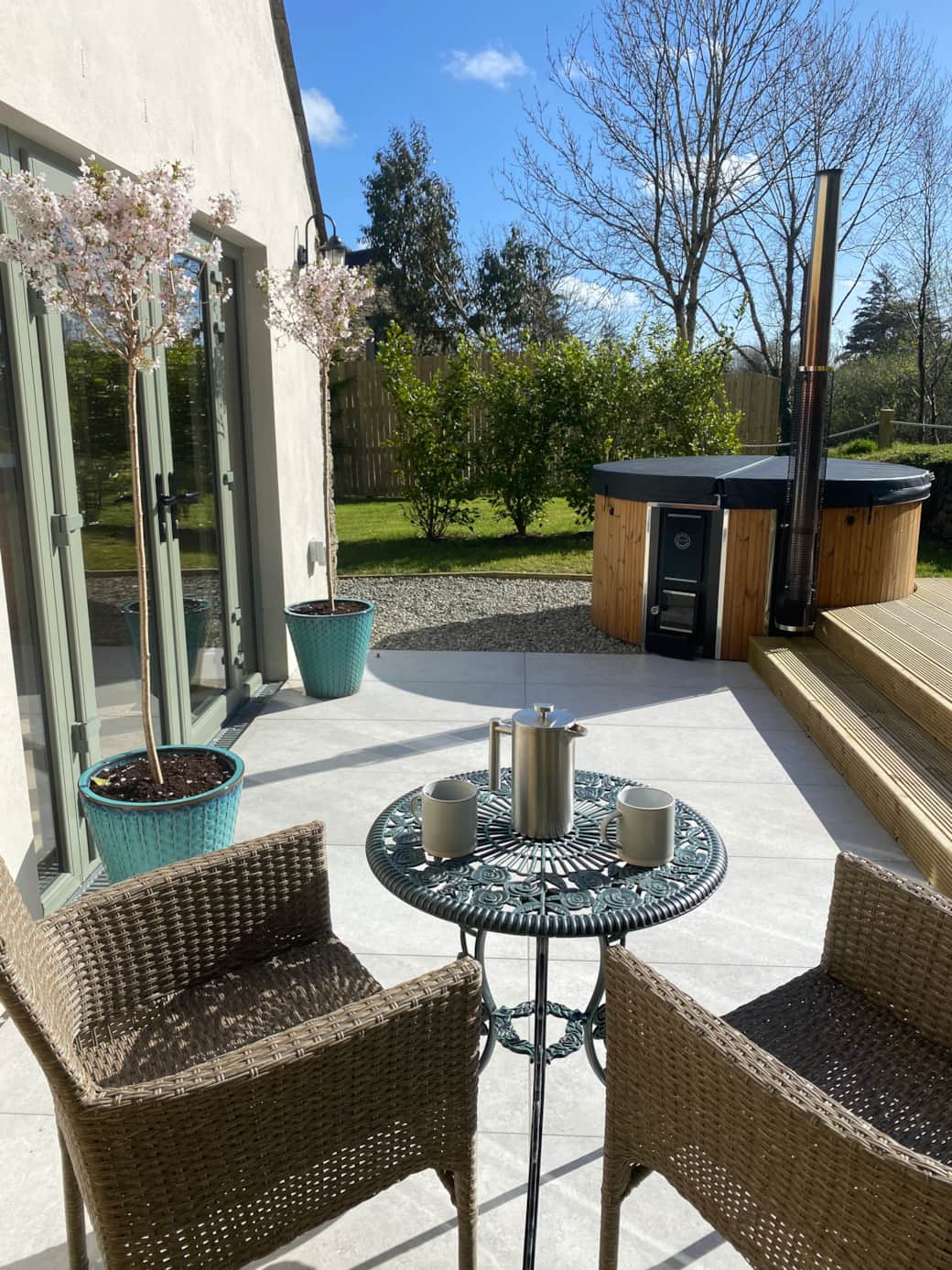 Morning Coffee on the Terrace