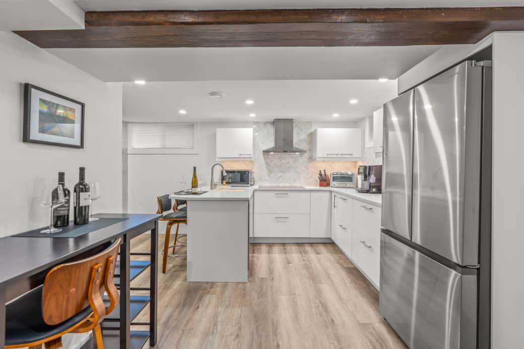 Area opens to the kitchen