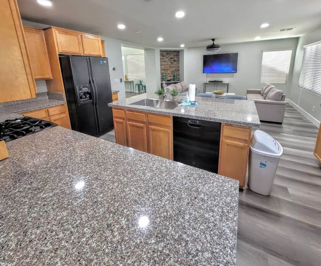 Kitchen Counter Top View #2