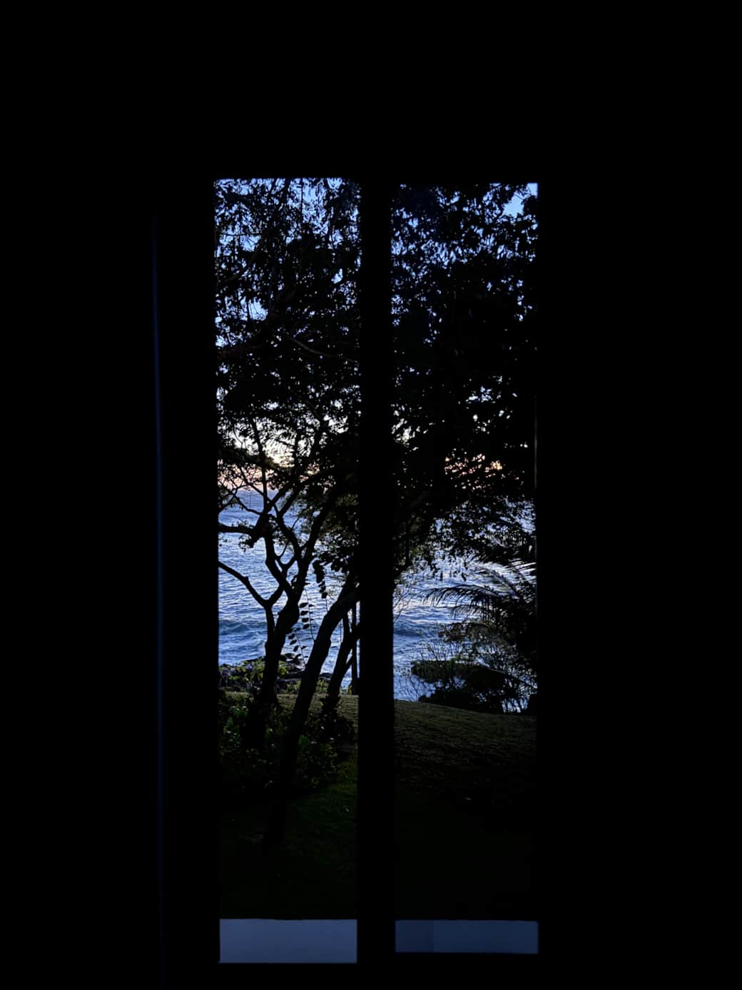 Twilight Bathroom View