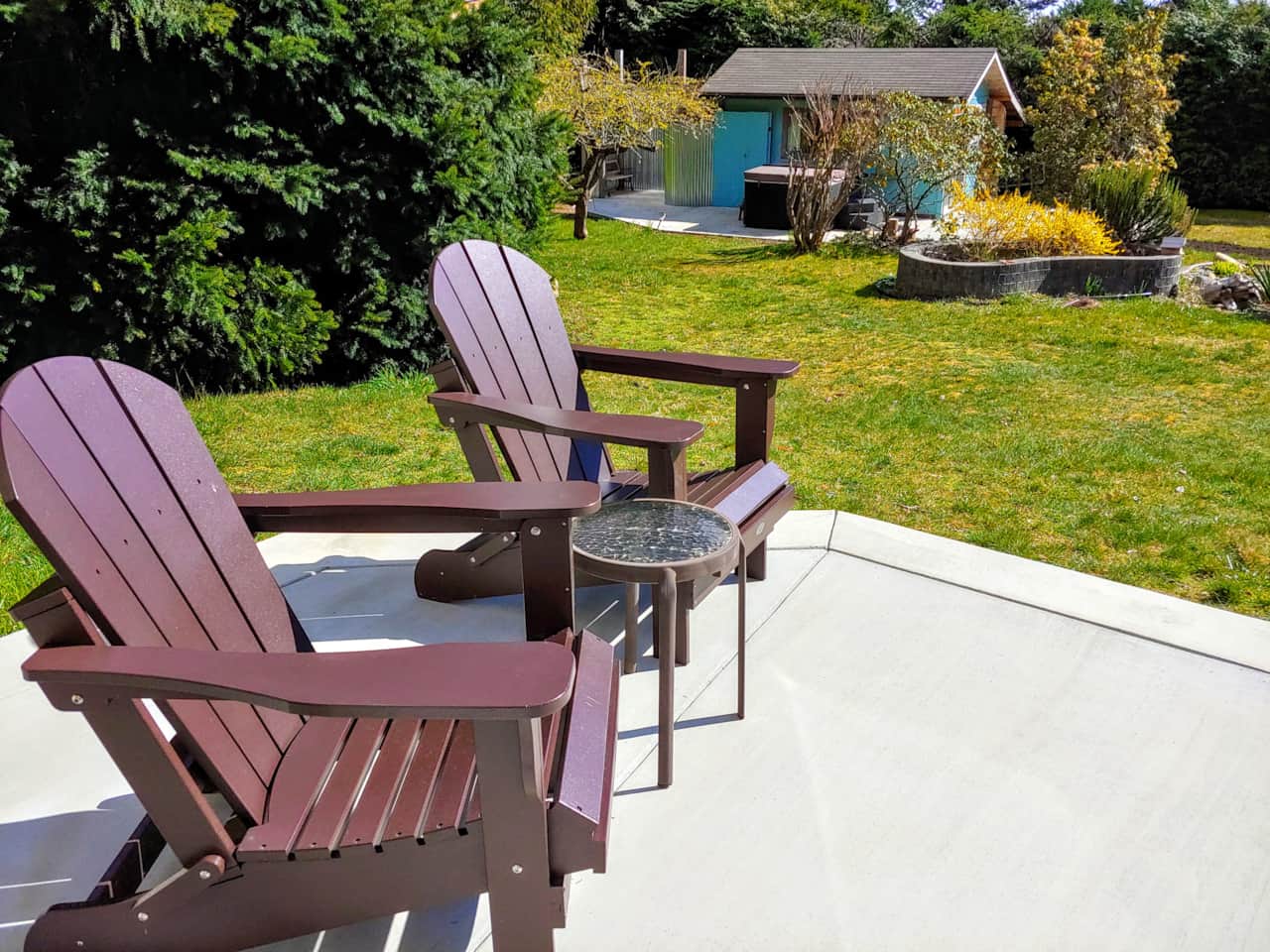 Garden patio