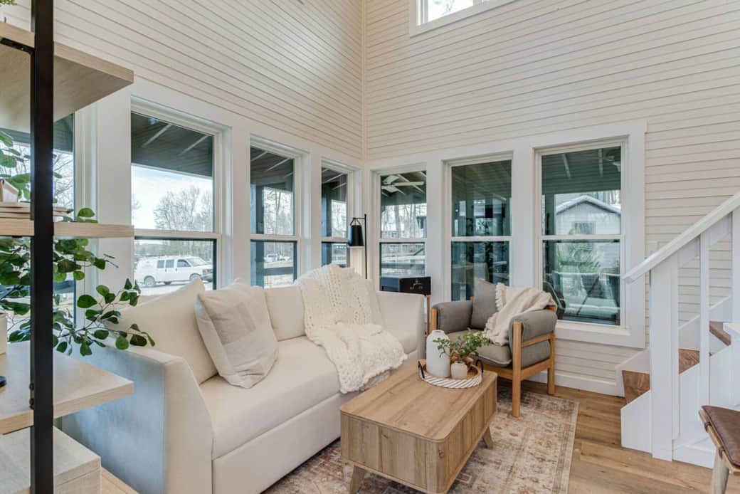 greeted by bright and cheerful natural light