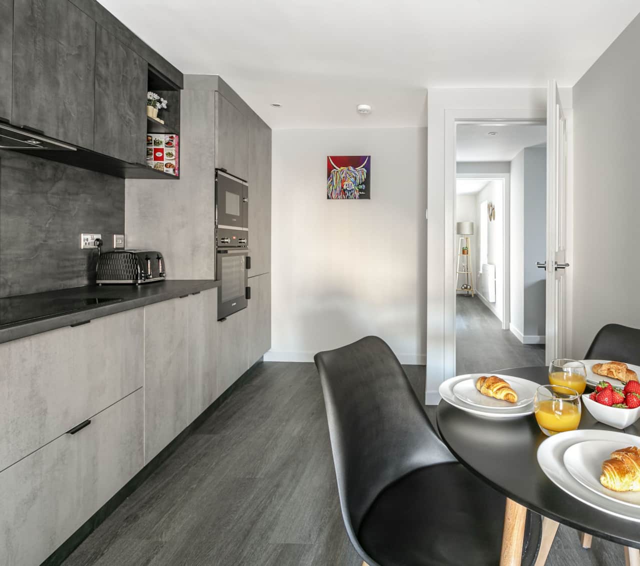 Ettrick Apartment Kitchen