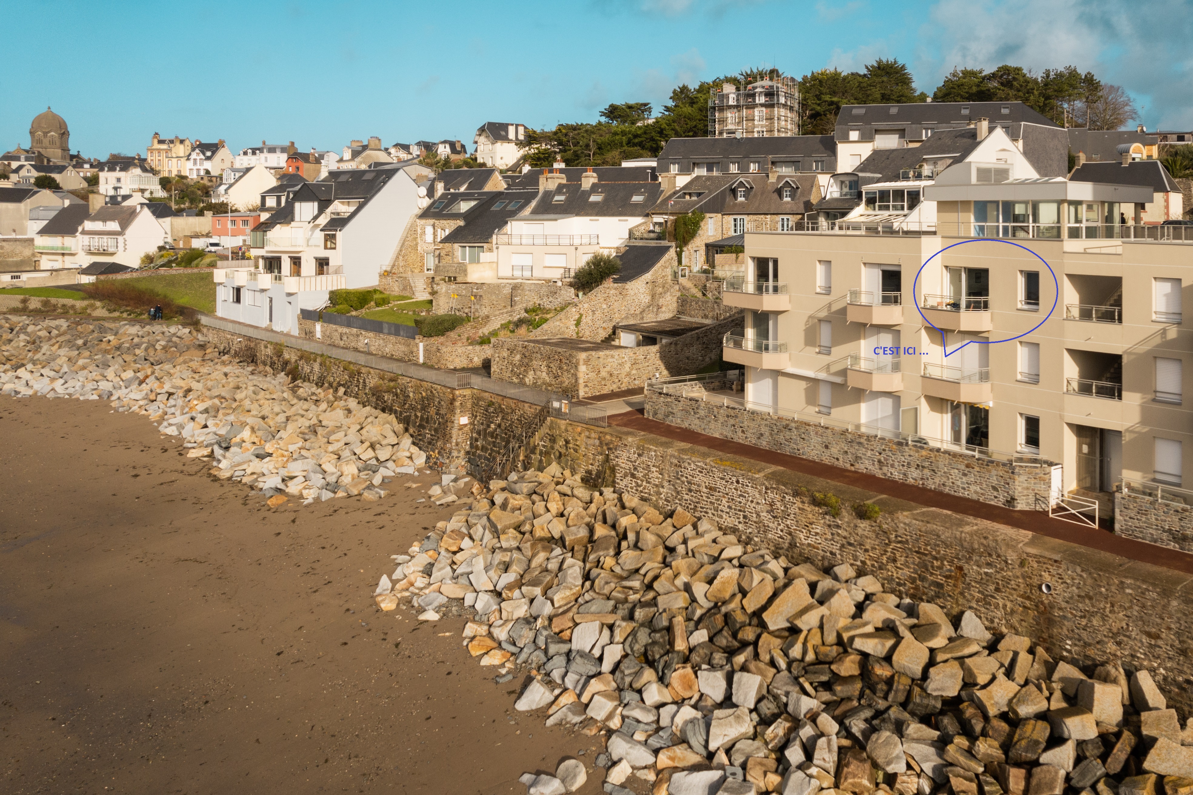 Appartement front de mer – 2 personnes