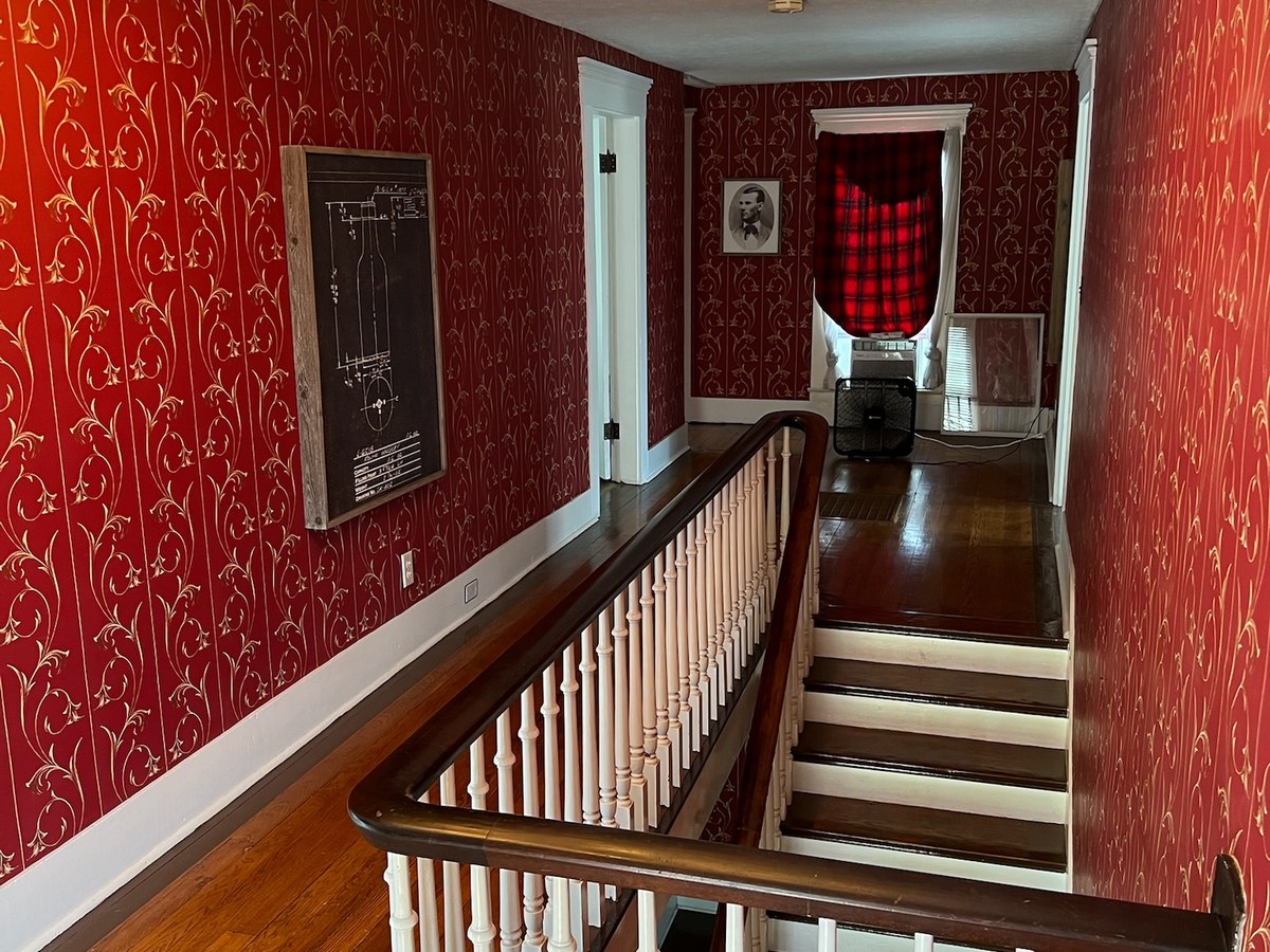 Hallway before