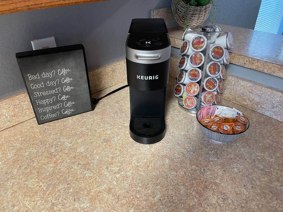 Keurig Coffee Machine with complimentary K Cups