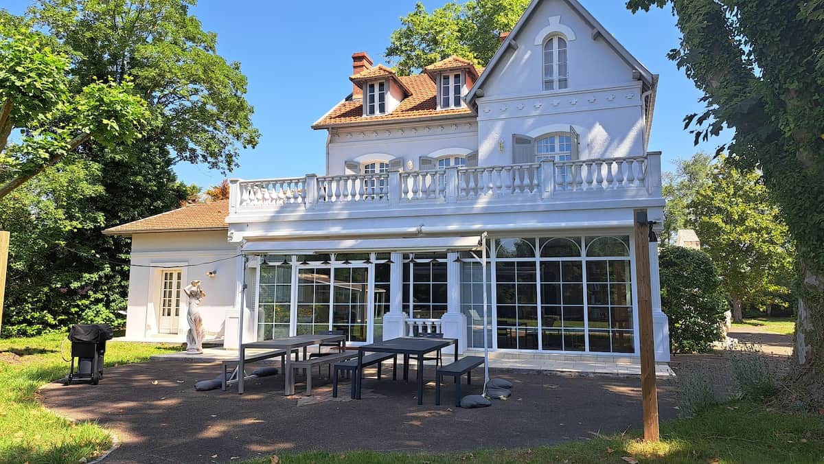 terrasse derrière