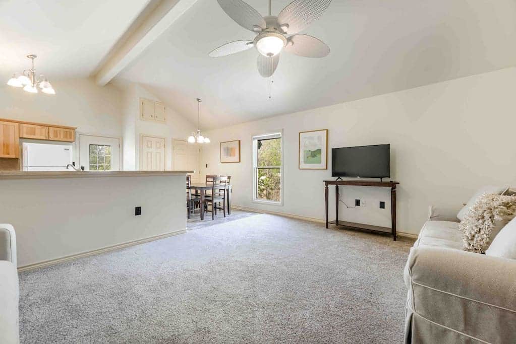Open floor plan Open floor plan