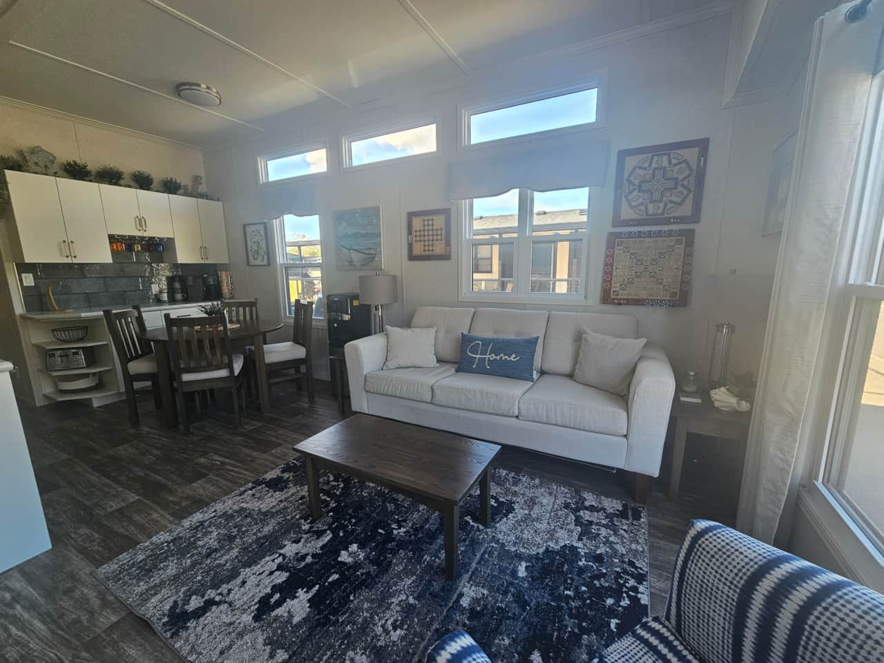 Living and dining