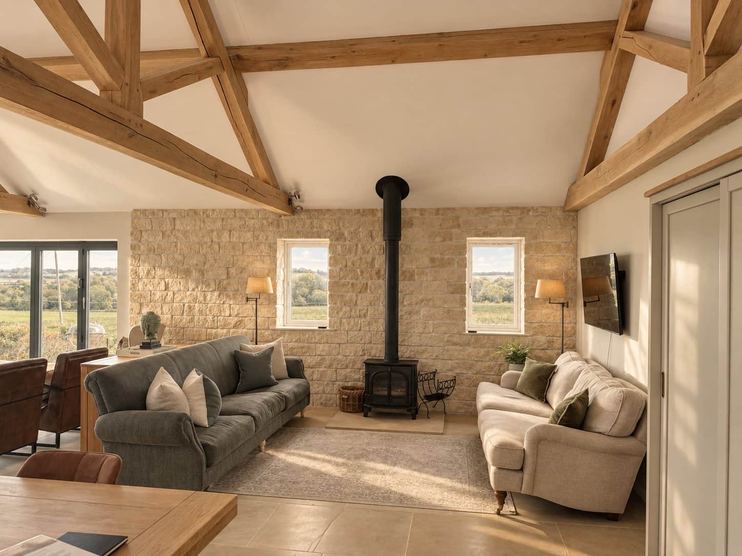 Arriving at The Cotswold Barn