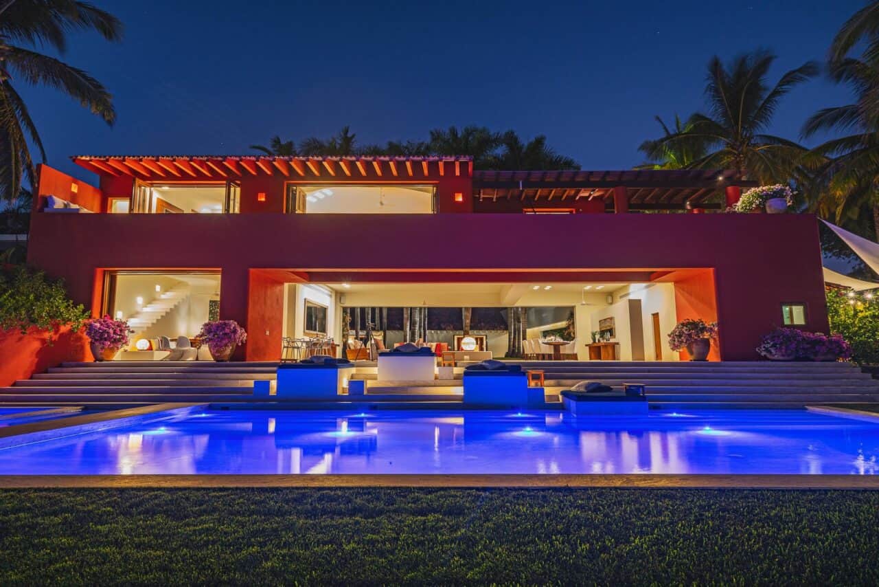 Main House Night View