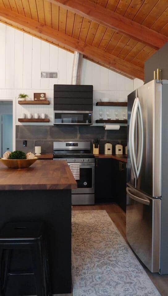 Fully stocked kitchen Fully stocked kitchen