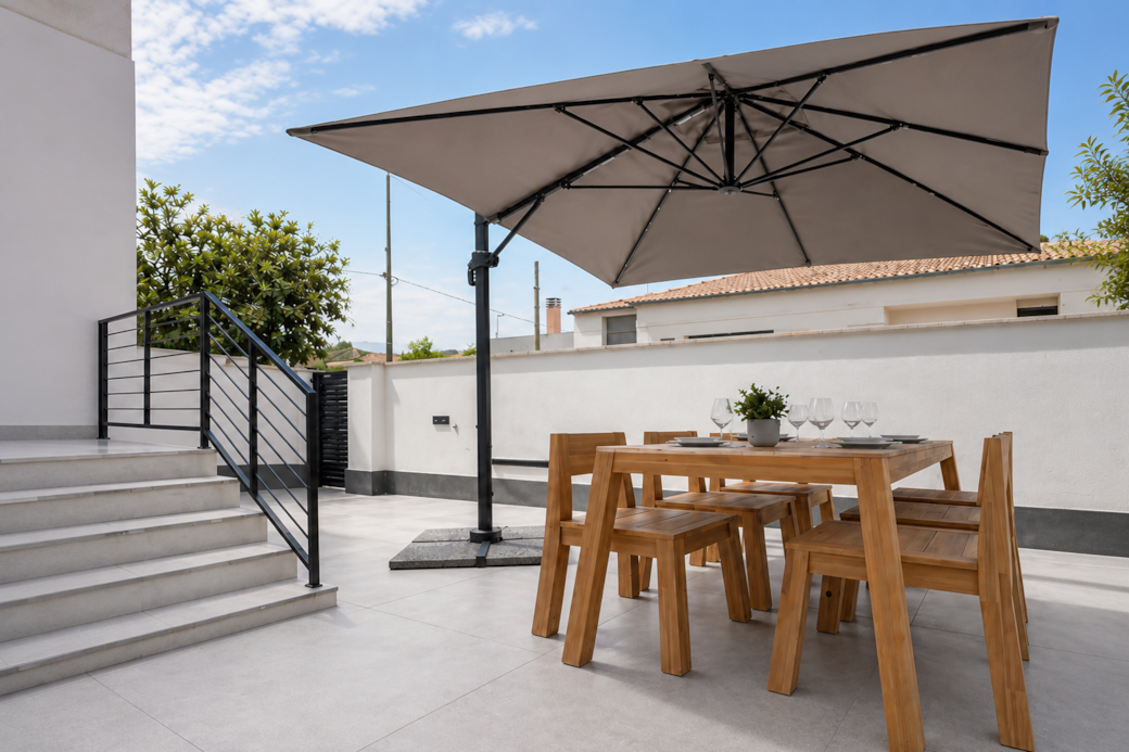 Via fontana outside terrace outdoor furniture olbia
