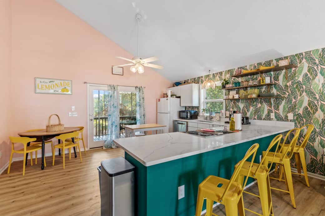 Multiple spaces to dine