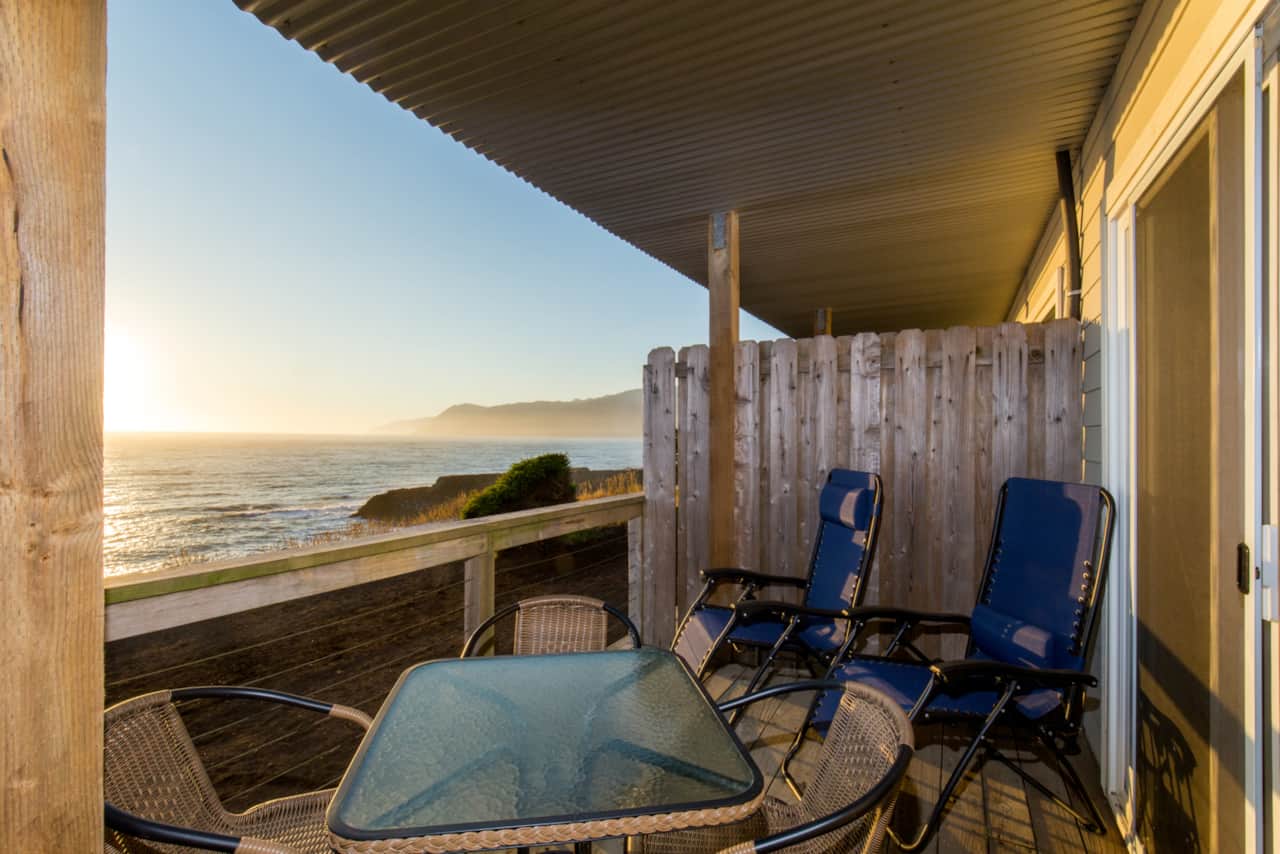 View from the unit  Stunning Oceanview in Shelter Cove, CA