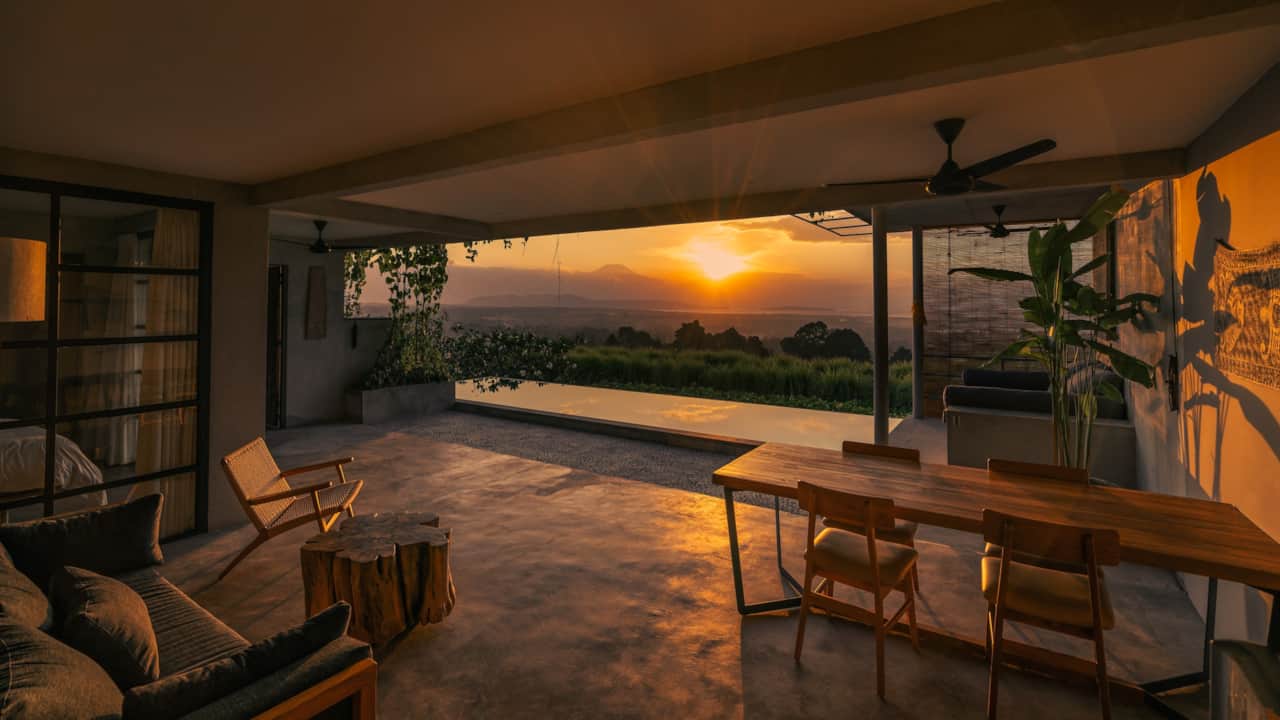 Villa Noah Sunset volcano view (1)