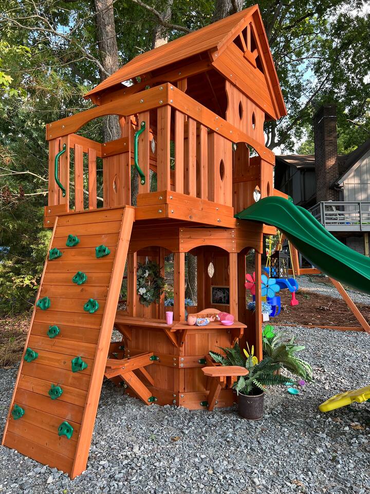 swingset and playground
