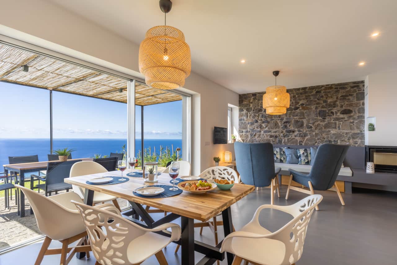 Living room with a view