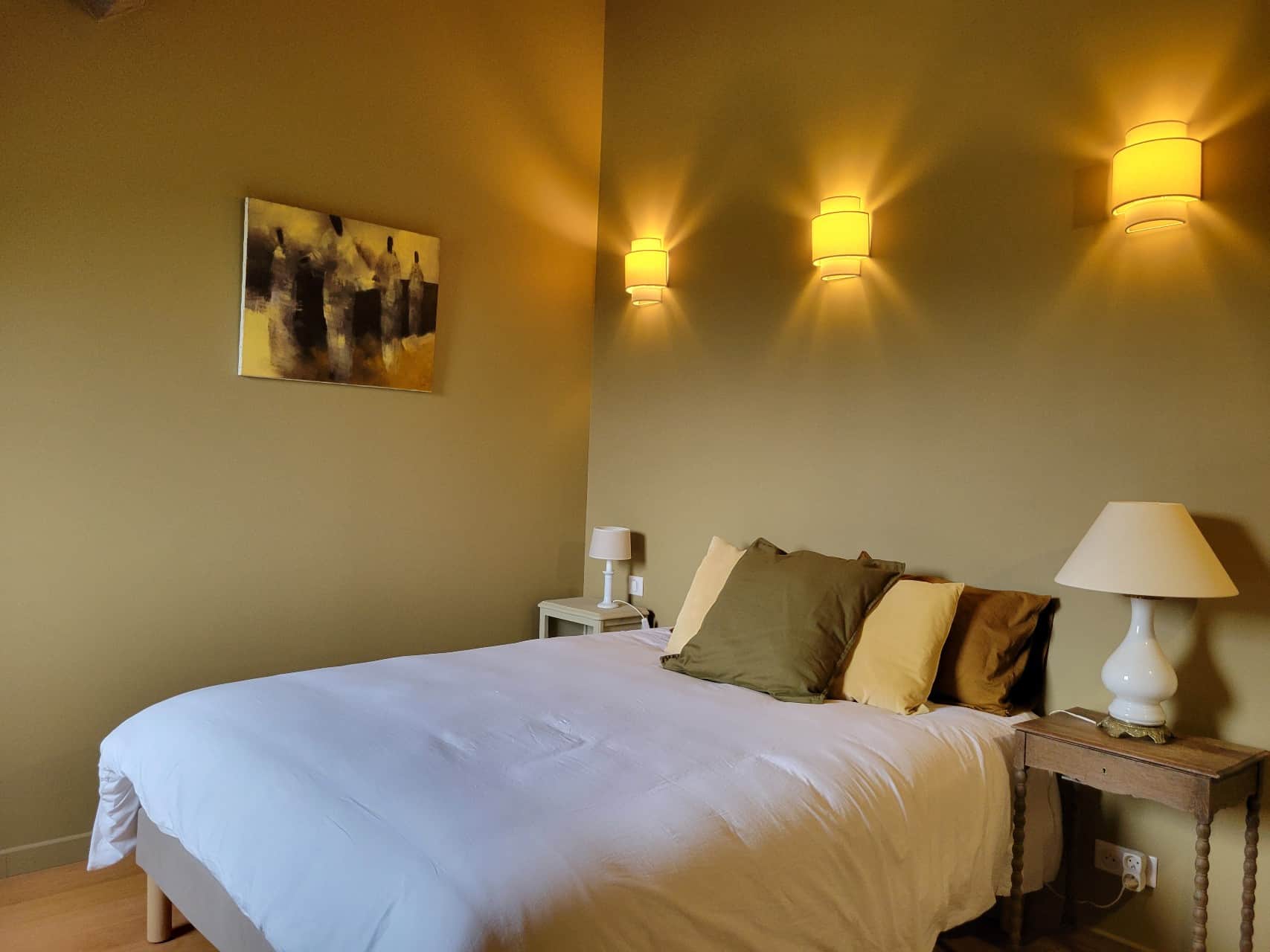 Chambre double Argile - Maison Parenthèse