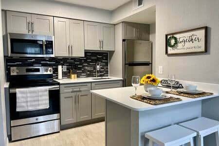 Fully equipped kitchen Fully equipped kitchen