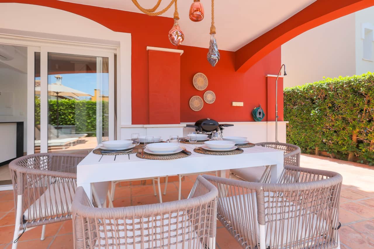 Comedor al aire libre