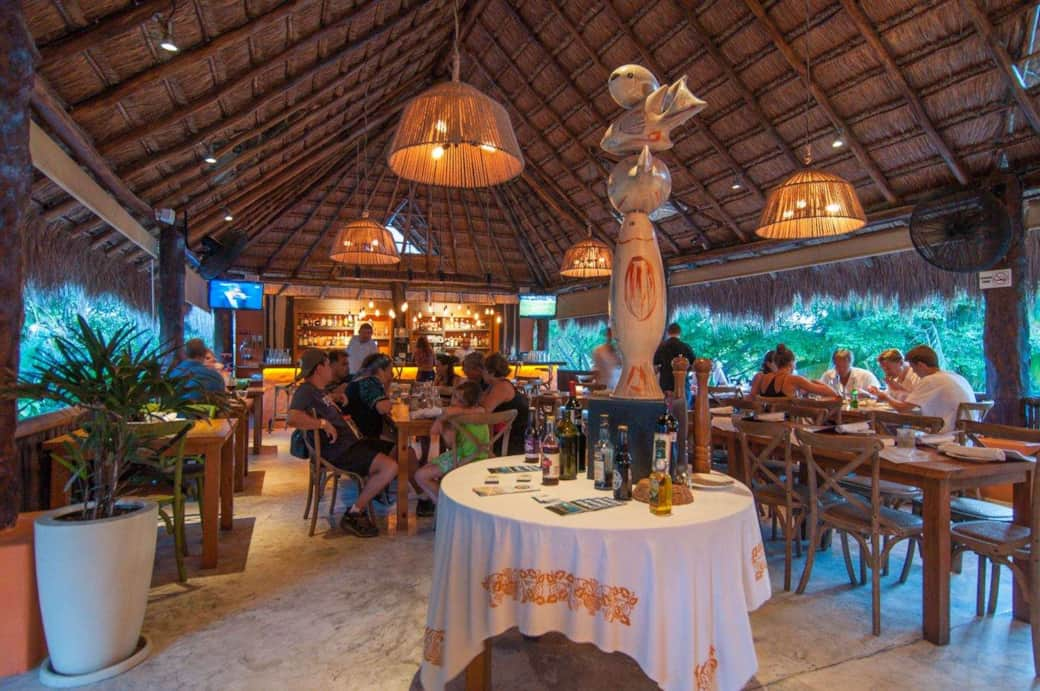 Many Riviera Maya restaurants nearby