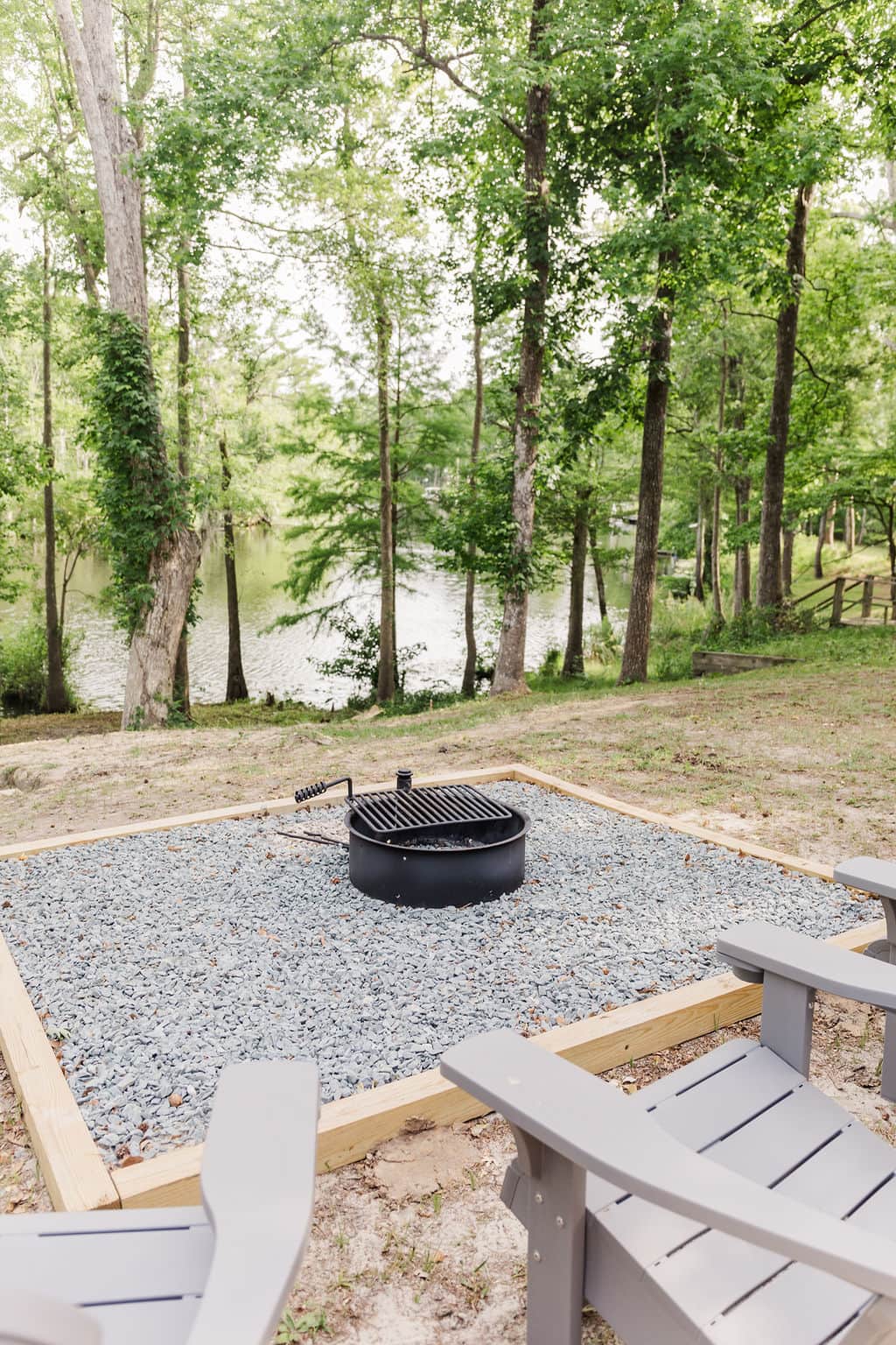 Fire Pit with Grill