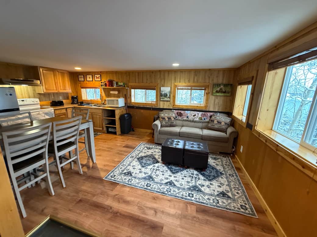 (5) mountain views from living area with smart tv (5) mountain views from living area with smart tv