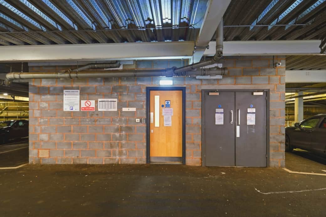 Basement Building Entrance 