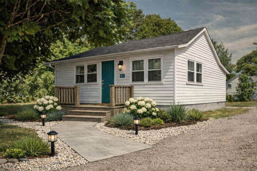 Rendering of the updated exterior design, showcasing the finished look guests can expect this summer.