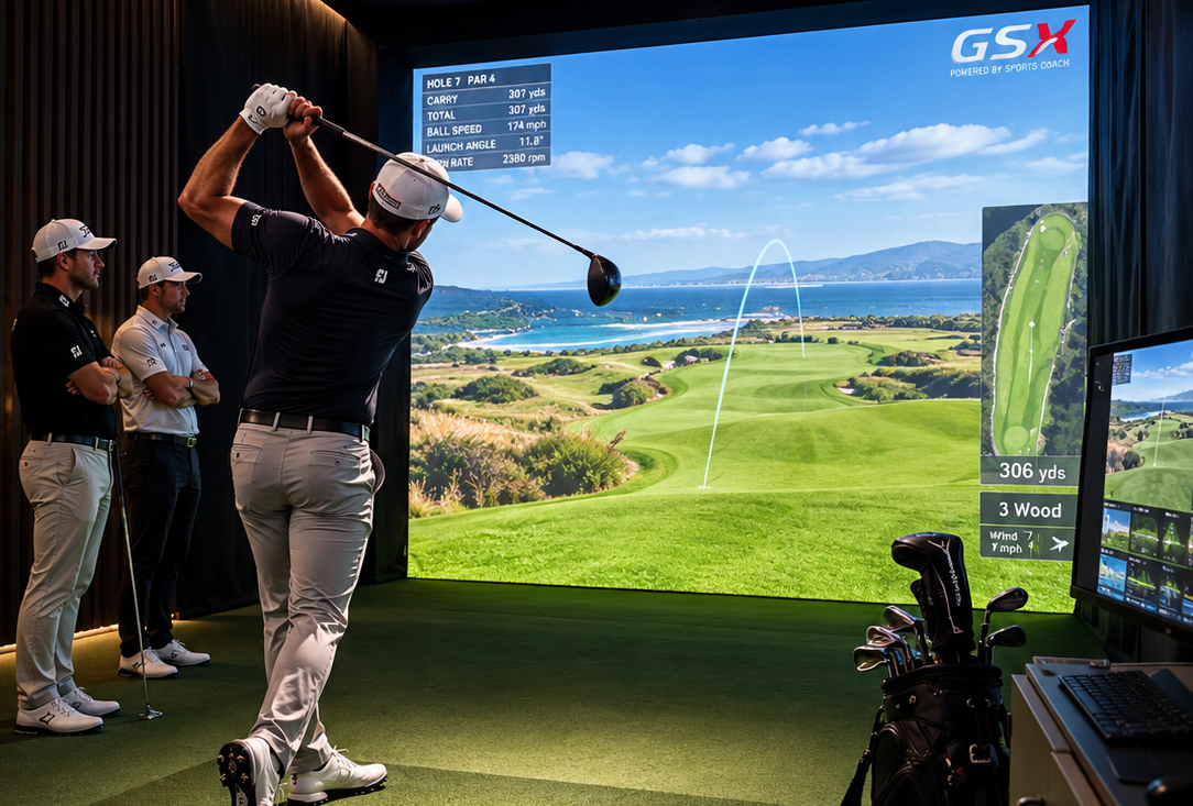 Private Winter Golf Simulator