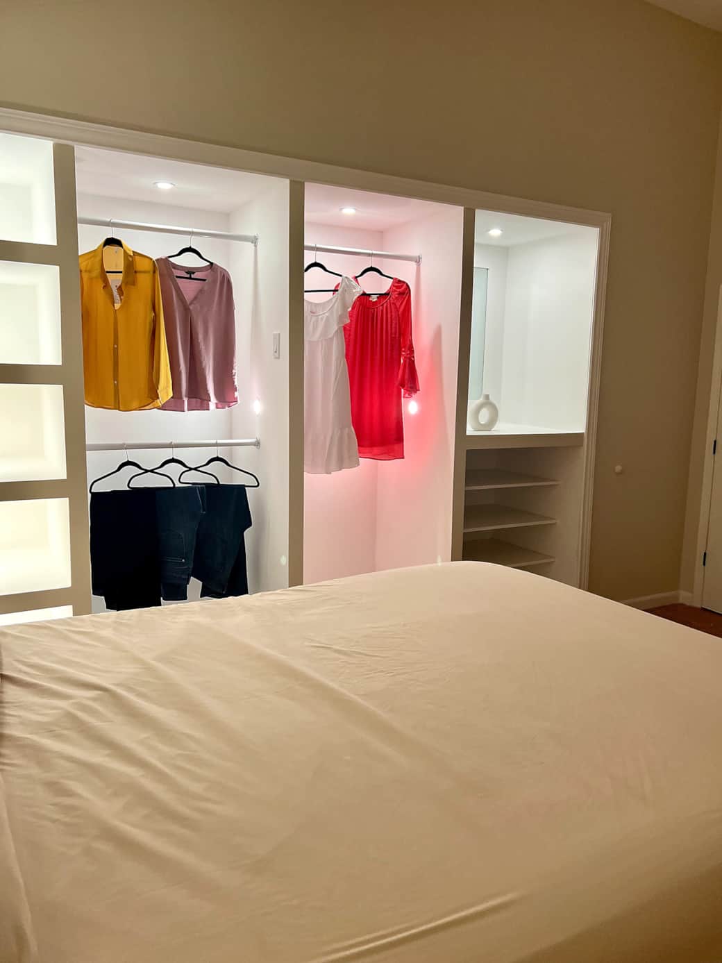 Primary bedroom closet