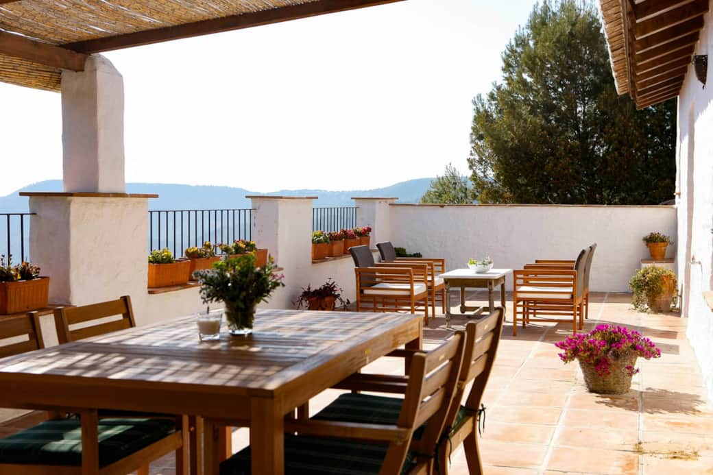 Back terrace Back terrace