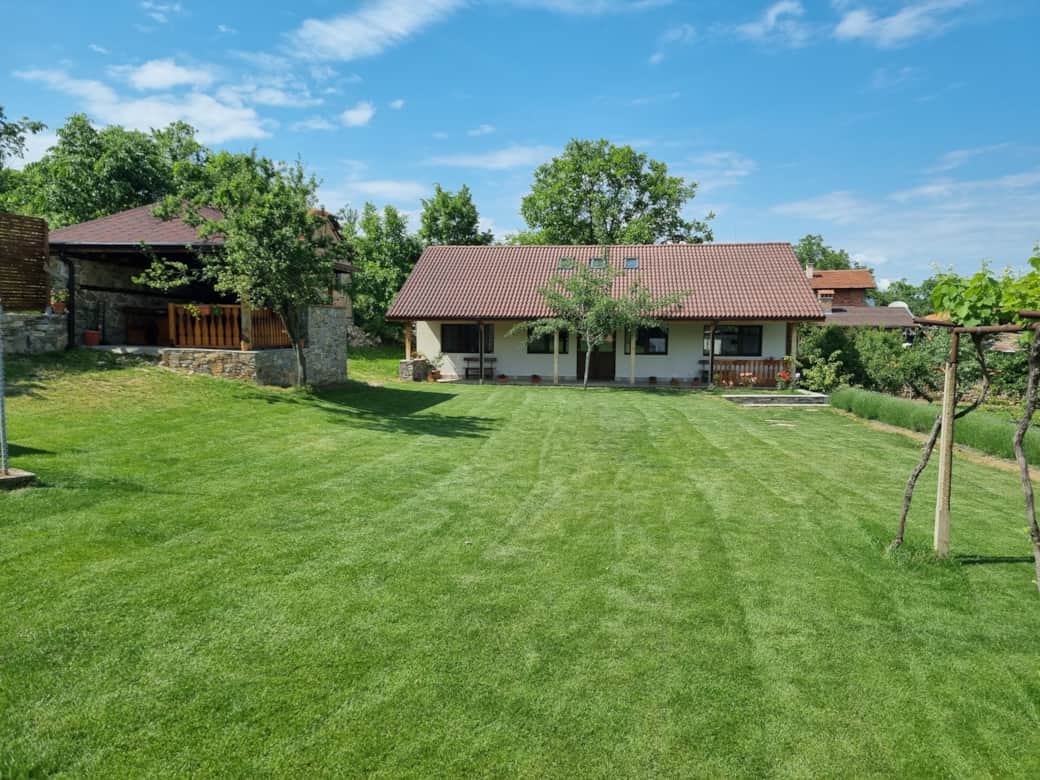 Cottage from the outside Cottage from the outside