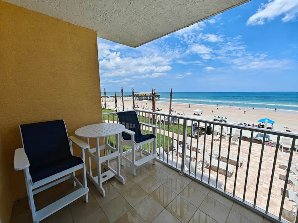 View from the balcony