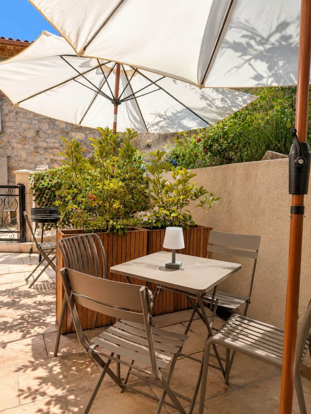 La terrasse partagé de Casa di Babbò 2 & 3