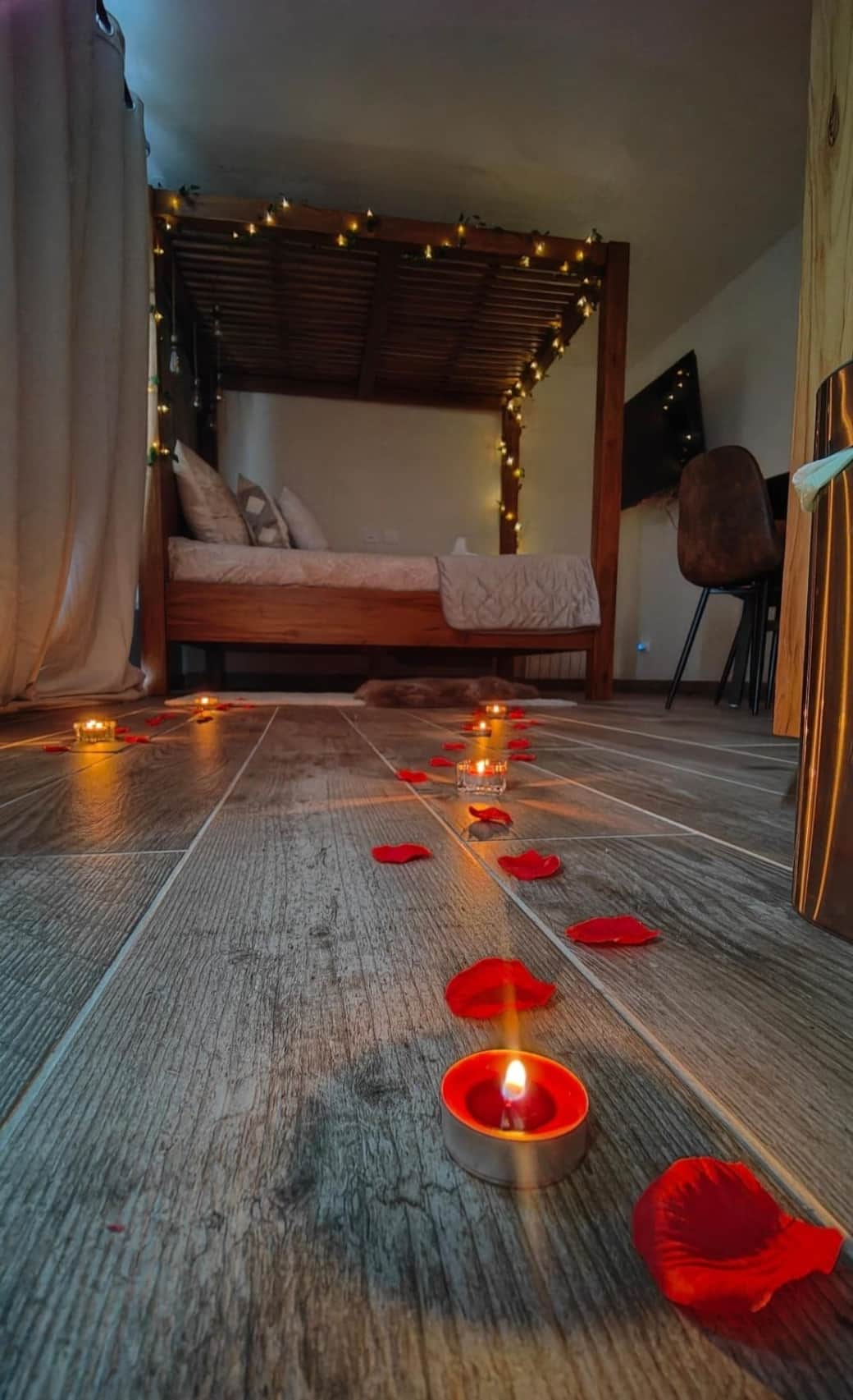 Chambre avec option décoration romantique ❤️