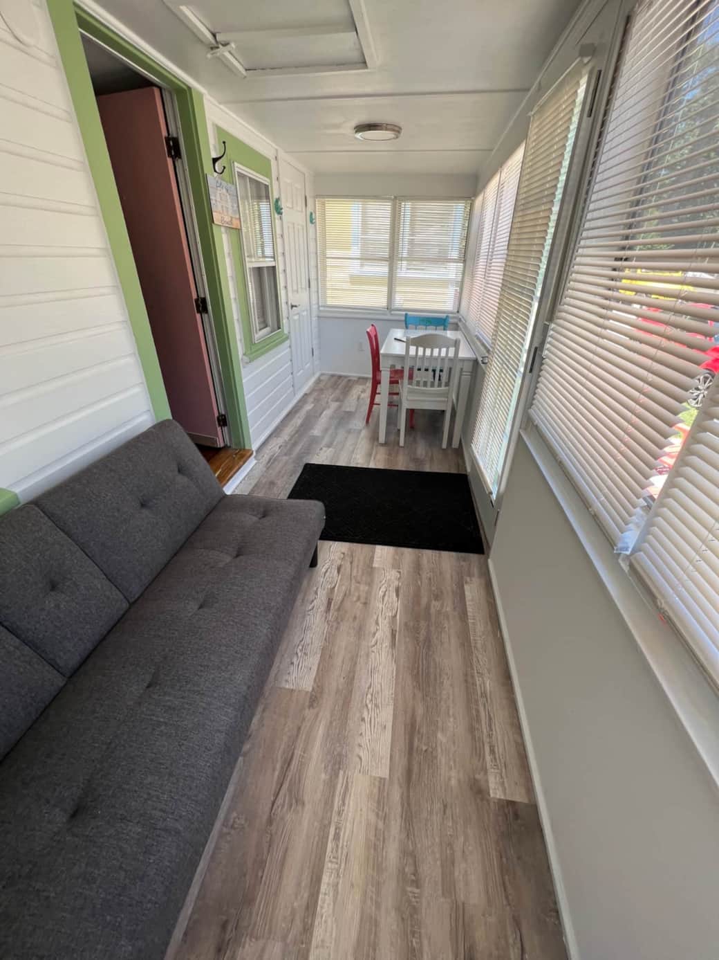 Enclosed porch Enclosed porch