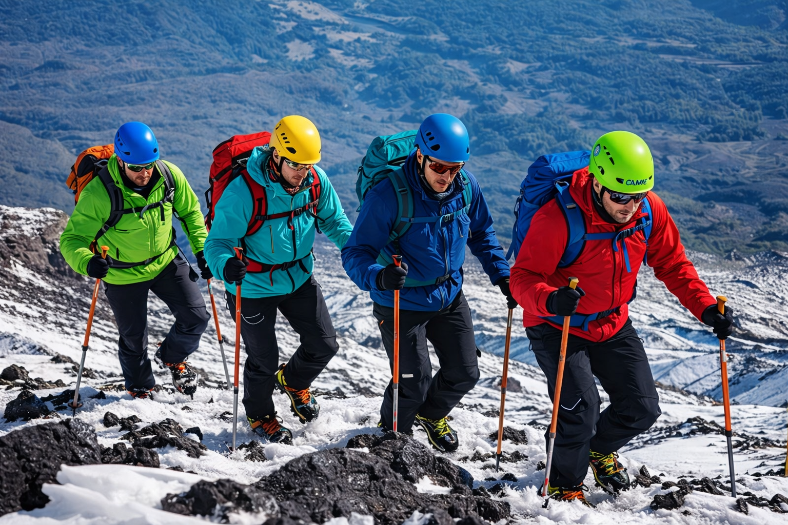 Ascenso al volcán Villarrica en Pucón