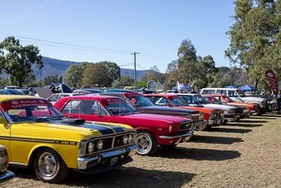Broke Village Fair & Vintage Car Display at McNamara Park, Hunter Valley