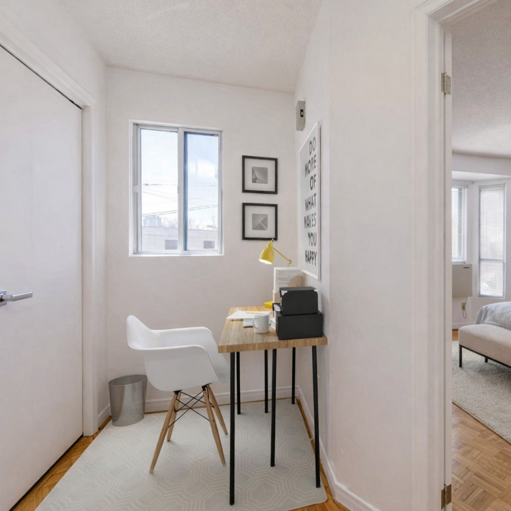 Dedicated workspace for remote work and productivity