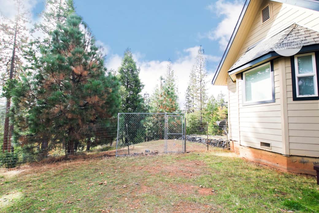 Moonrise Lodge Fenced Backyard - Pet friendly